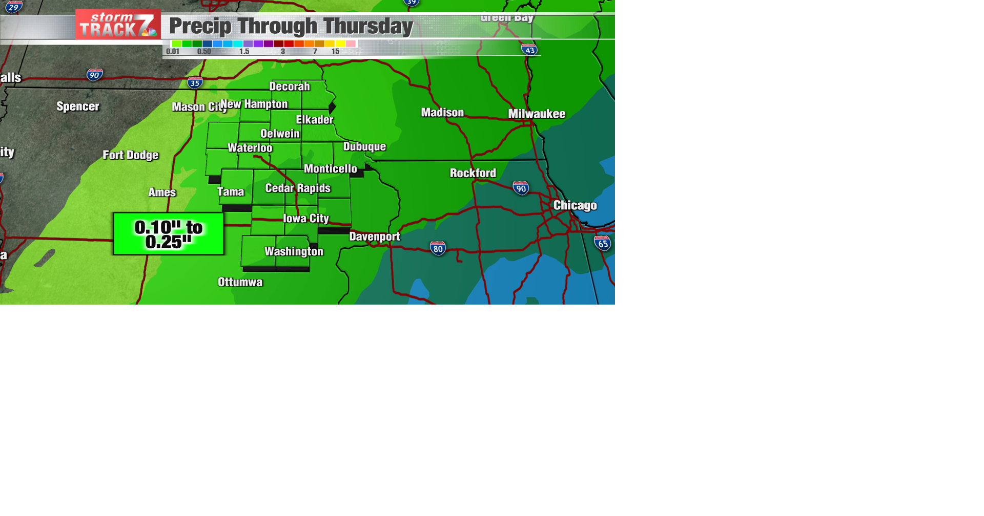 TRACKING: Rain tapers off today; another round arriving late tonight ...