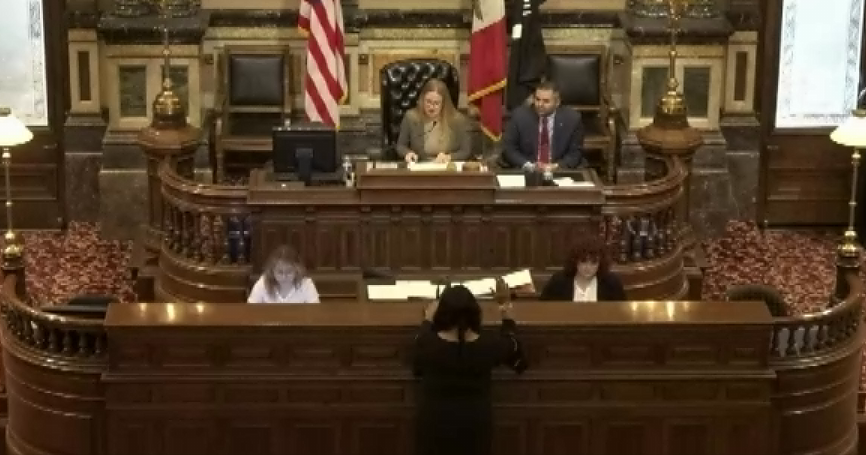 Historic moment: Renee Hardman sworn in as Iowa's first Black woman senator