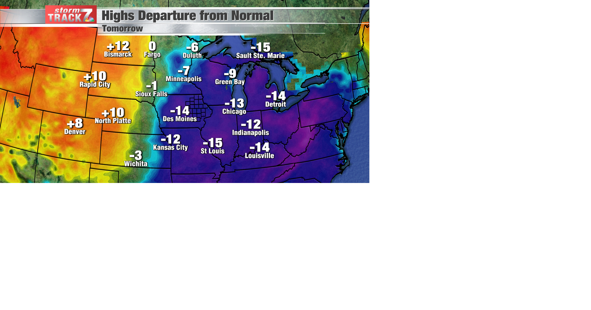 TRACKING: Warmer temperatures late in the week | Forecast | kwwl.com