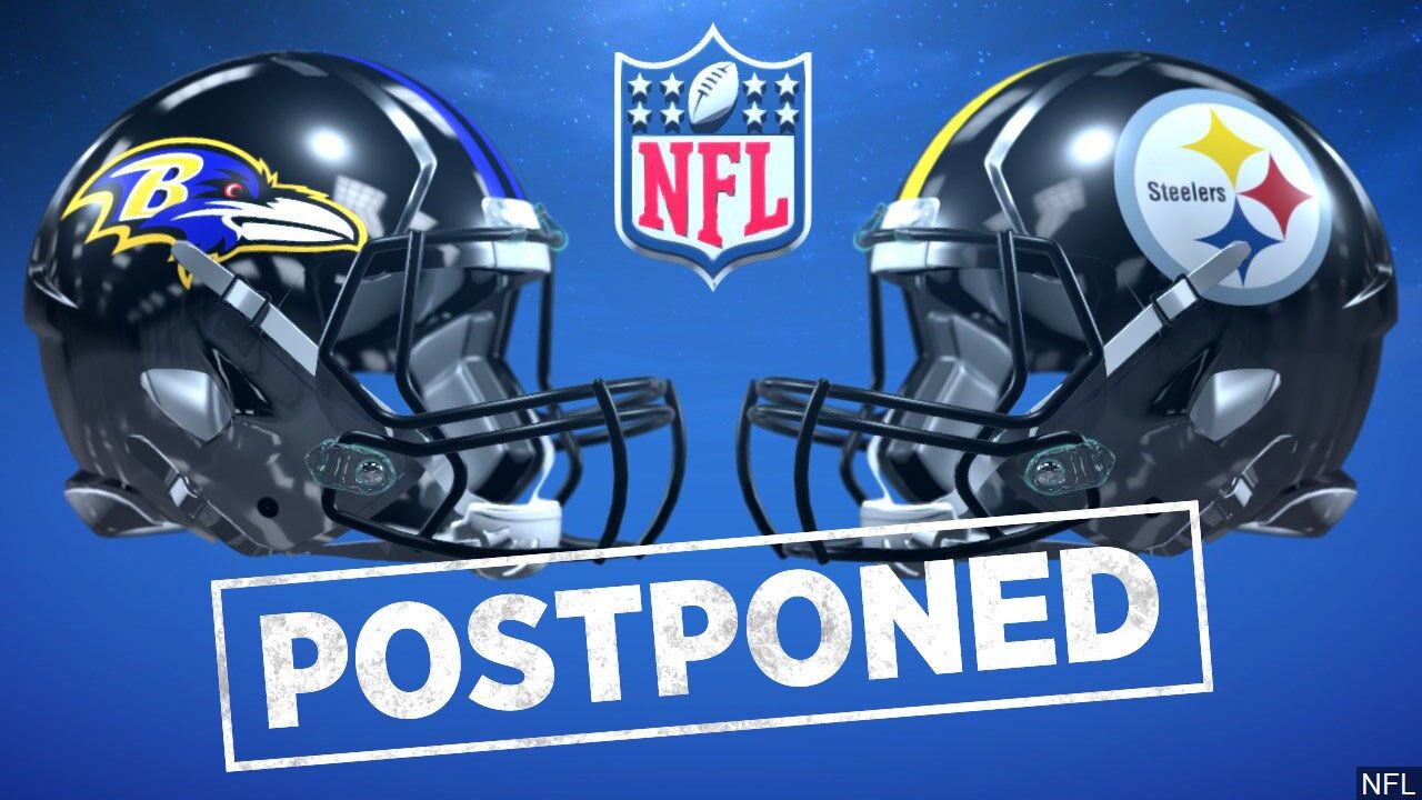 NFL's Steelers-Ravens game postponed a third time due to Covid