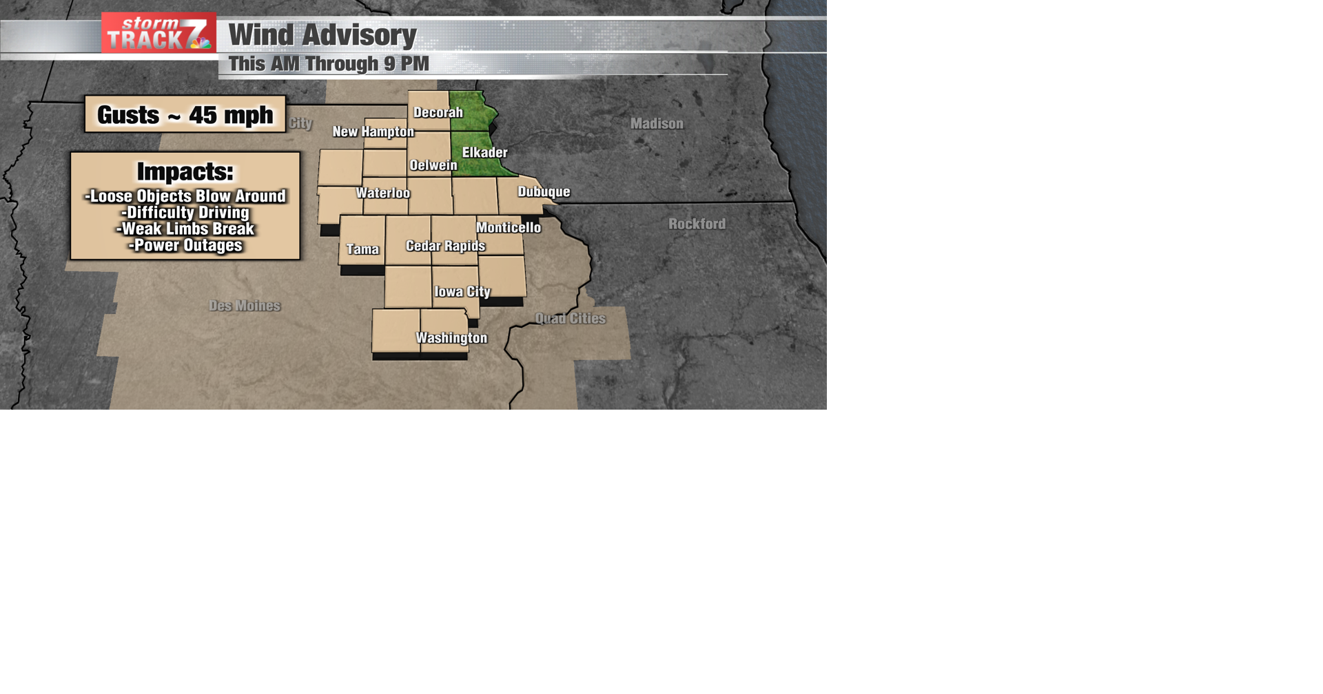 TRACKING: Lots of rain and strong winds today and tonight | Forecast ...