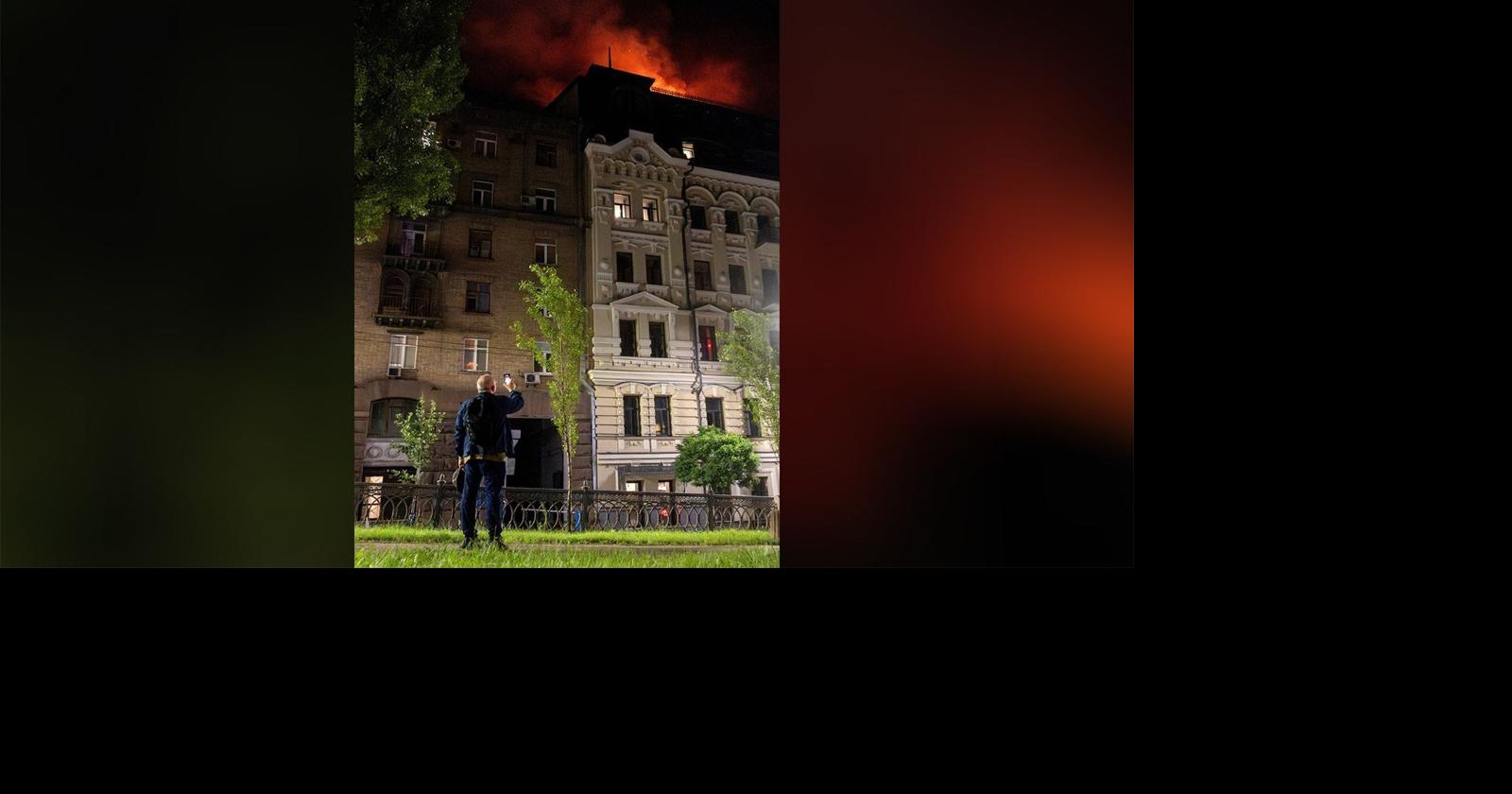 Russia unleashes a massive assault on Ukraine’s capital, killing more than a dozen
