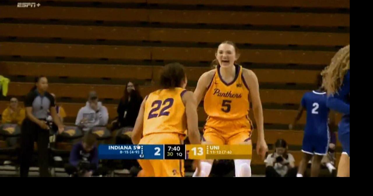 Goebel scores 32 to lead UNI Women past Indiana State 91-79