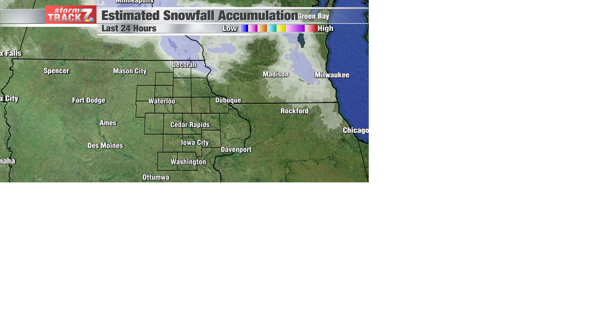 First measurable snowfall of the season | Schnack's Weather Blog | kwwl.com