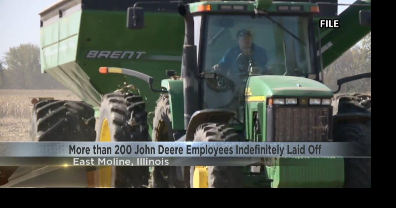 Over 200 John Deere employees to be indefinitely laid off in October