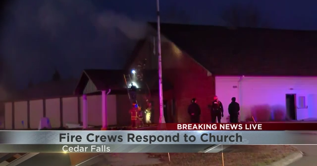 Cause of Church fire under investigation in Cedar Falls | Waterloo ...