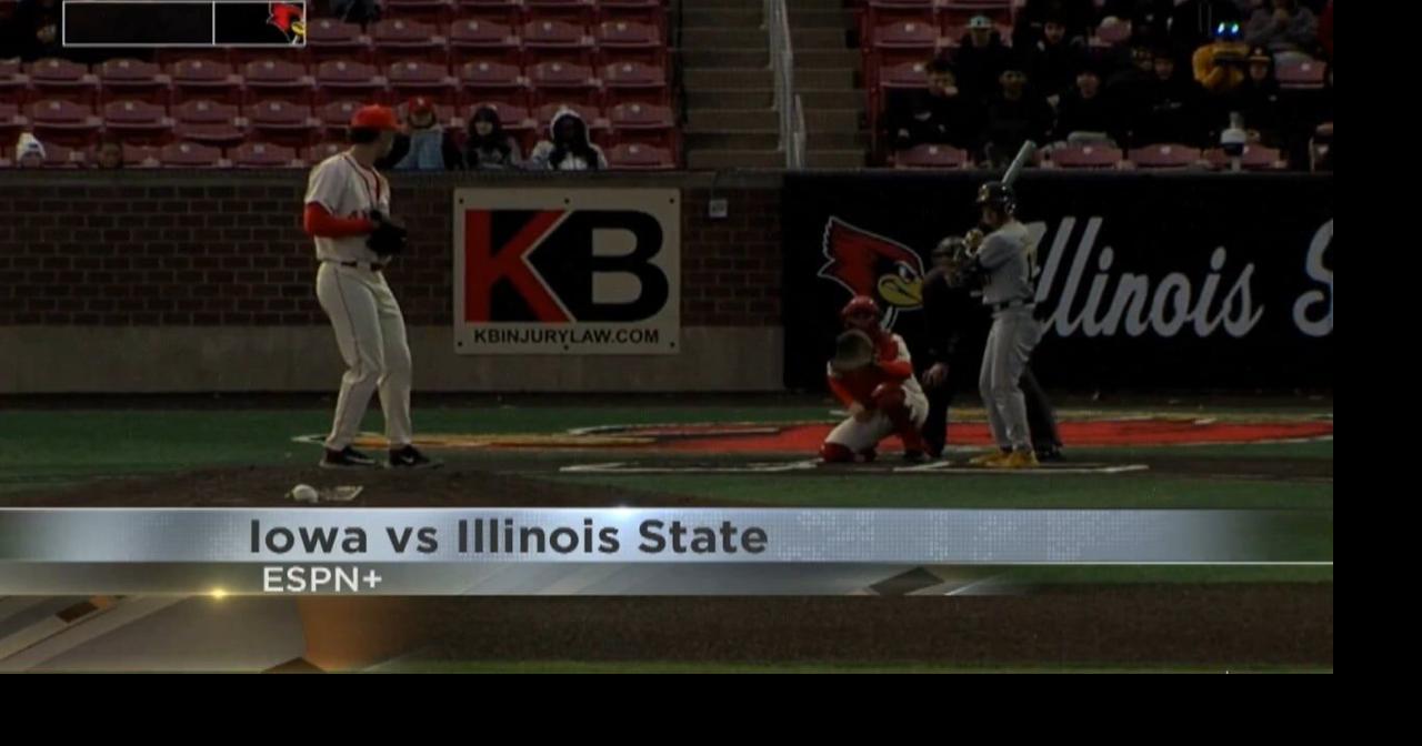 Iowa whips Illinois State 11-0 in College Baseball