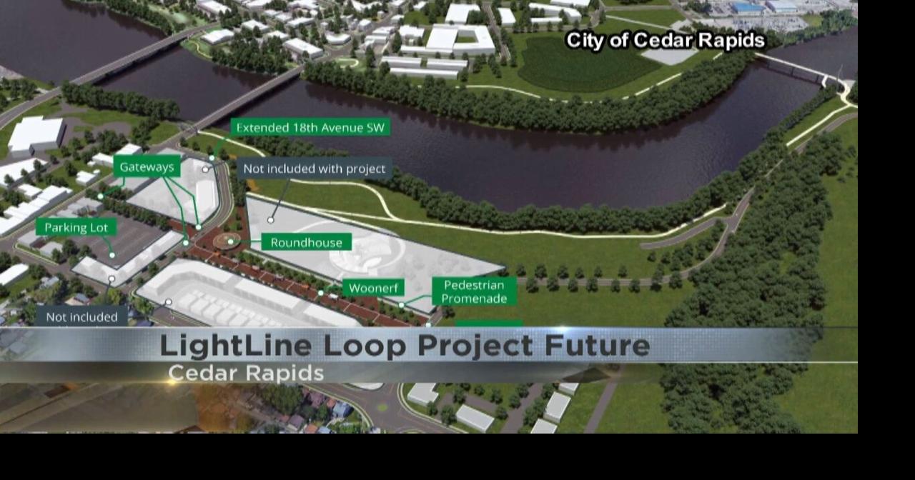 Cedar Rapids City Council discusses future of Light Line Loop Project ...