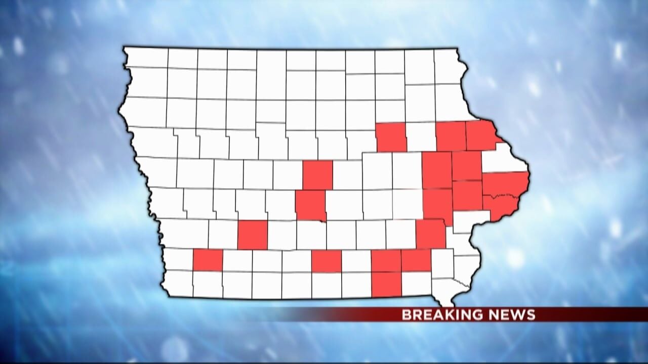 Governor Reynolds Requests Presidential Disaster Proclamation For 18 ...