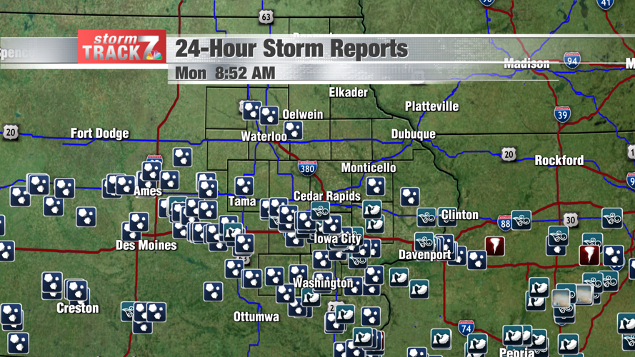 Major rainfall with severe storms last 24 hours | Schnack's Weather ...