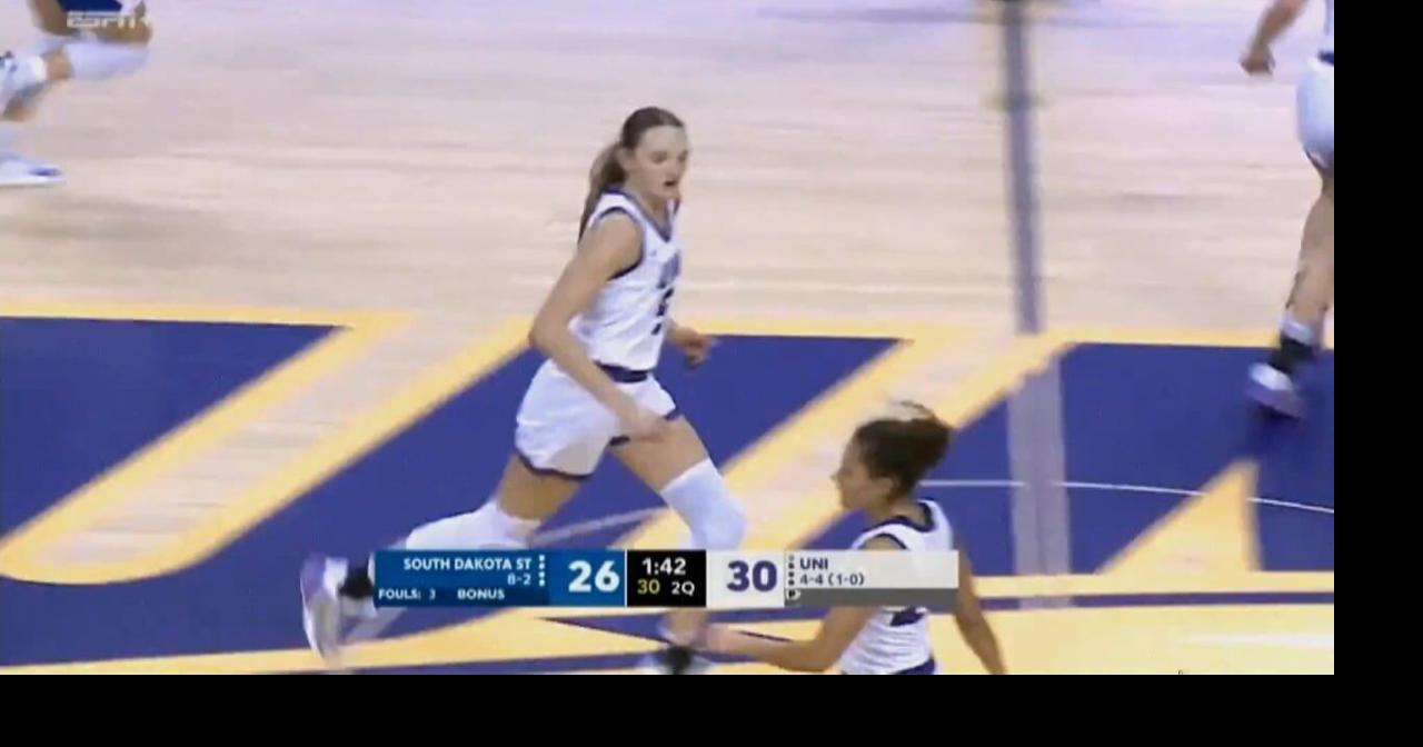 UNI Women fall to South Dakota State 59-57