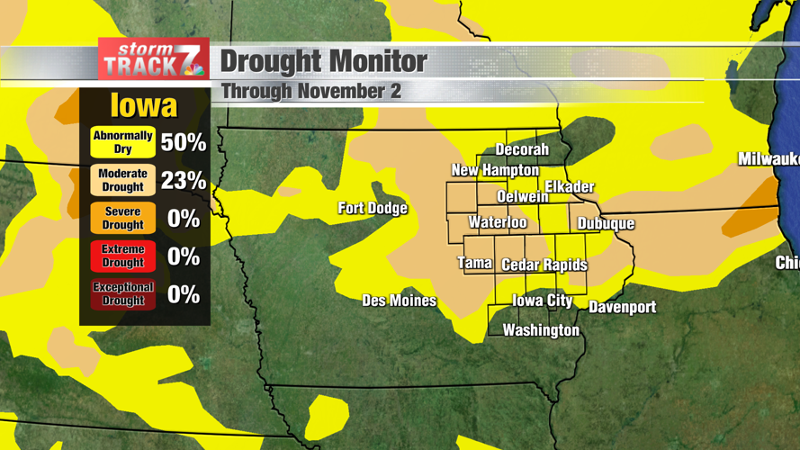New Drought Monitor Shows Improvement | Schnack's Weather Blog | kwwl.com