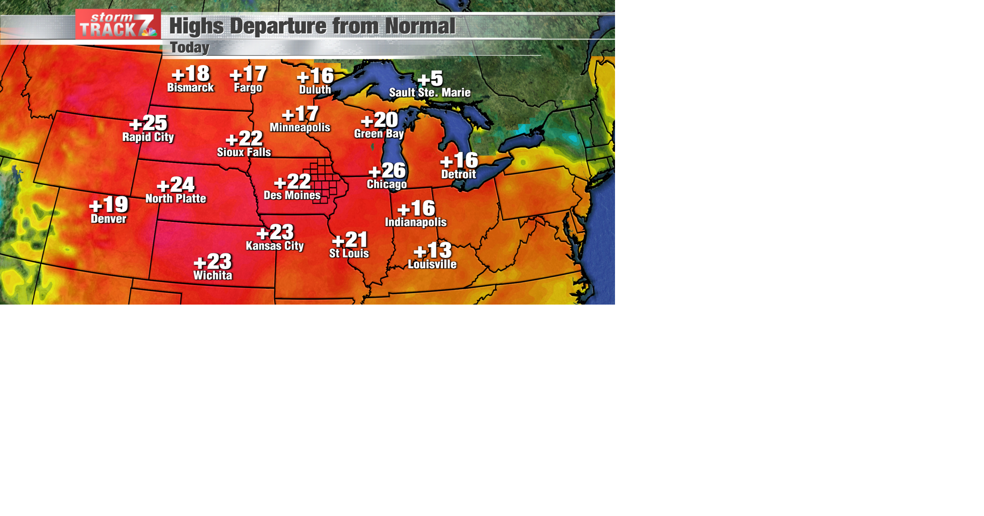 TRACKING: Gorgeous end to the weekend; watching severe chance Tuesday ...