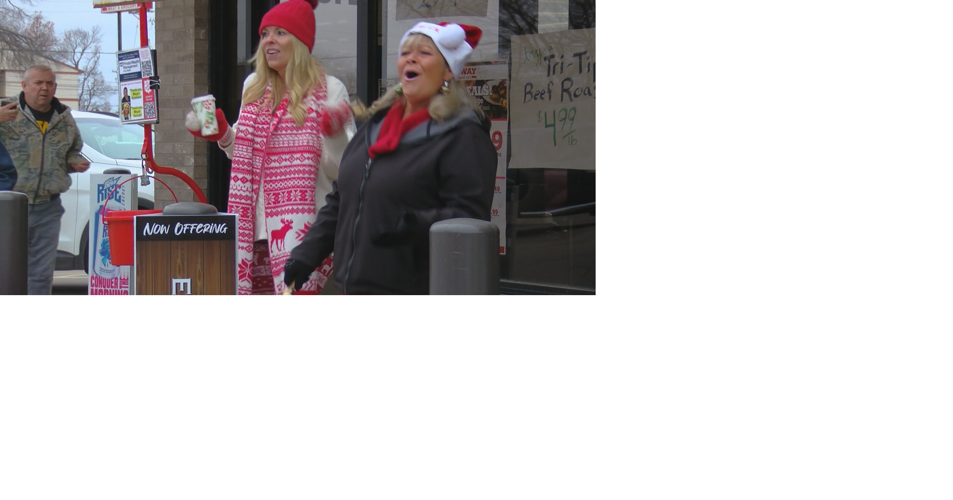 Elk Run Heights Mayor Lisa Smock and Evansdale Mayor DeAnne Kobliska