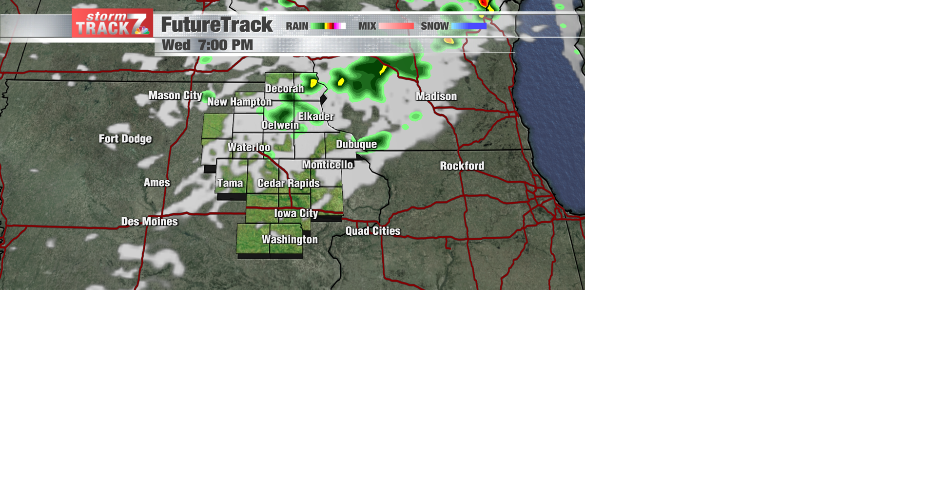 TRACKING: Scattered rain chances this afternoon/evening | Forecast ...