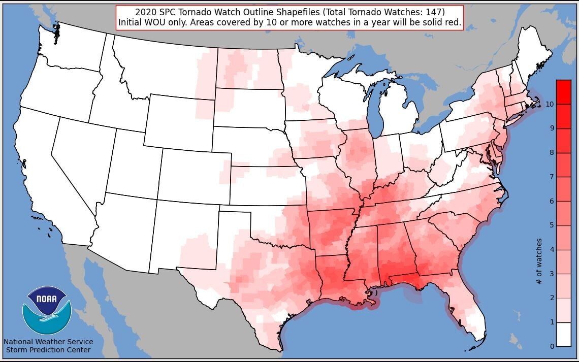 Why Does The U.S. Have More Tornadoes Than Anywhere Else In The World ...