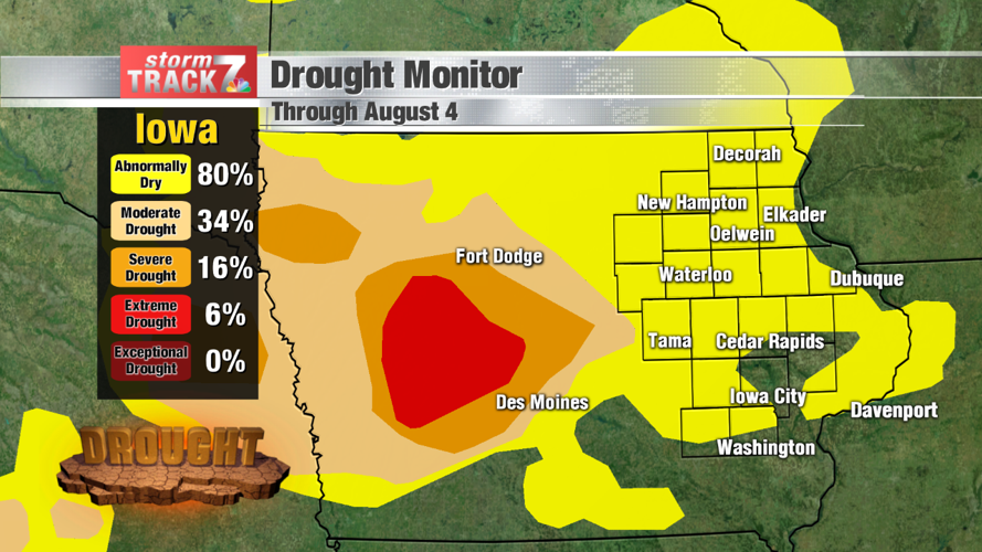 Drought conditions worsen in Iowa | Schnack's Weather Blog | kwwl.com