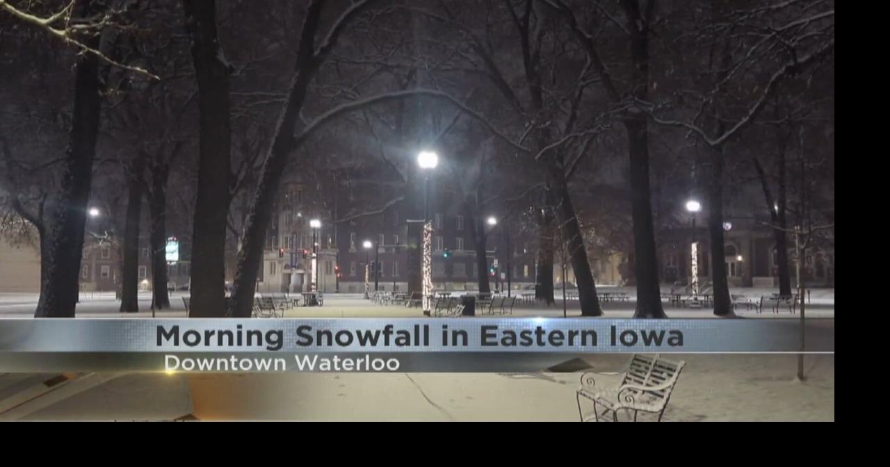 Winter weather arrives in Eastern Iowa; Towing banned in Linn County