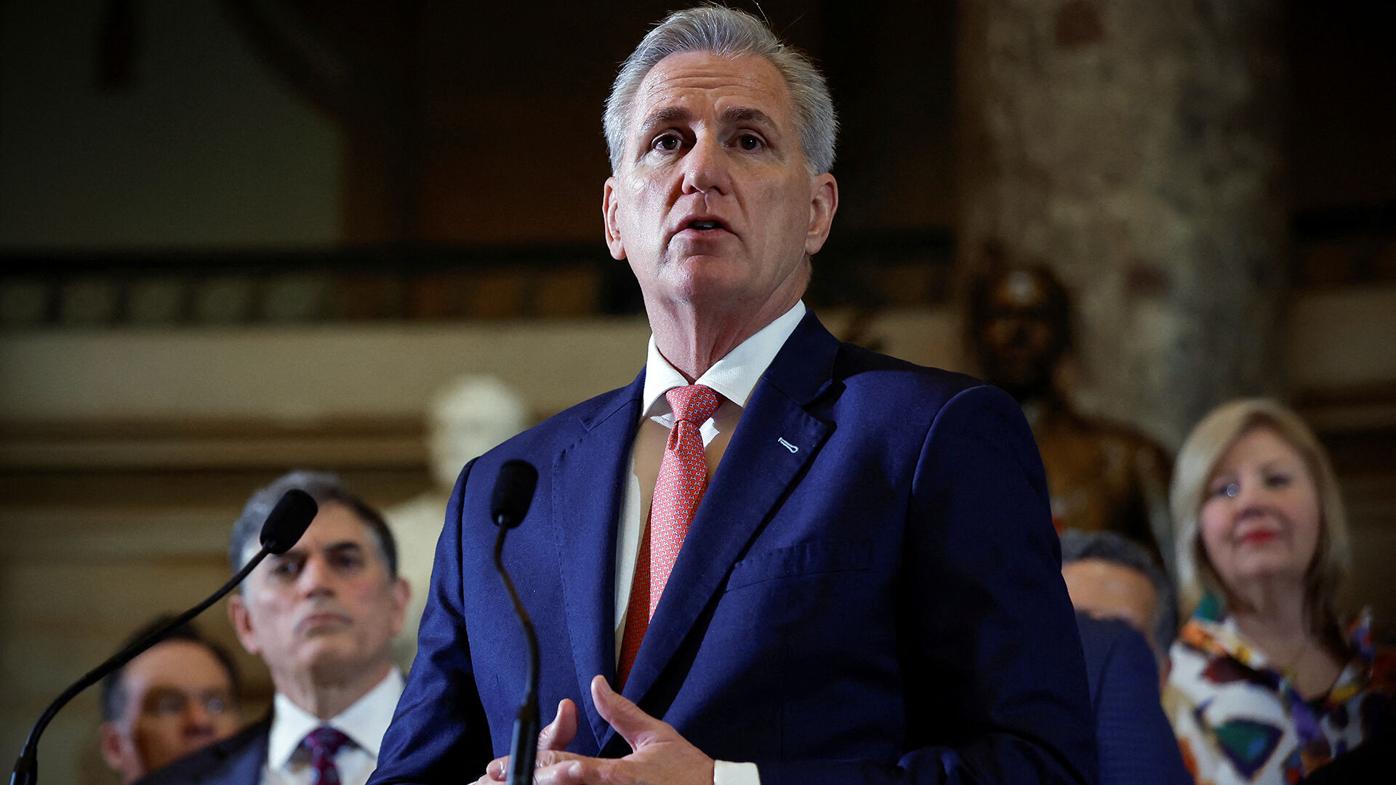 Speaker McCarthy lays out GOP debt limit plan in Wall Street visit