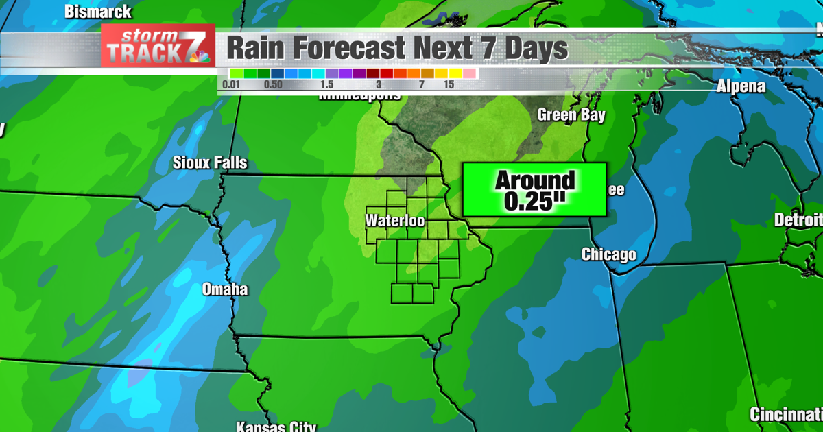 TRACKING: Limited rain chances this week | Forecast | kwwl.com