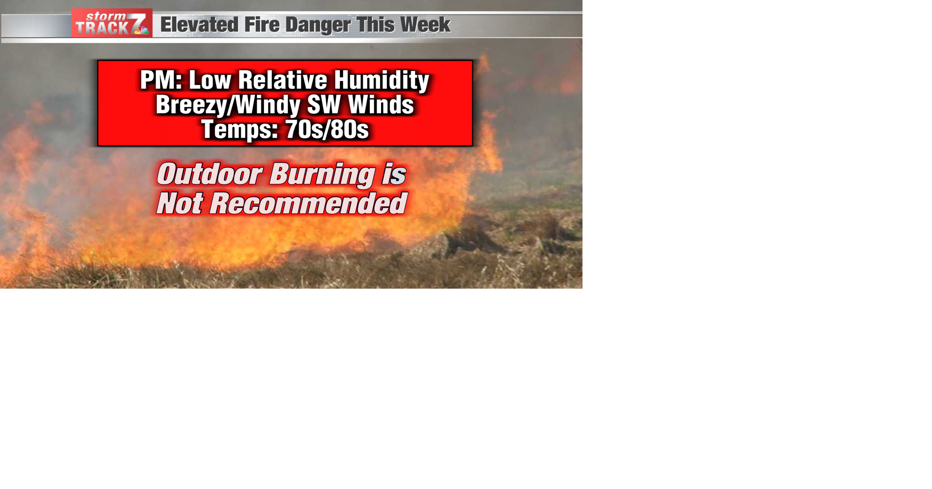 TRACKING: Warm and windy weather through Friday | Forecast | kwwl.com