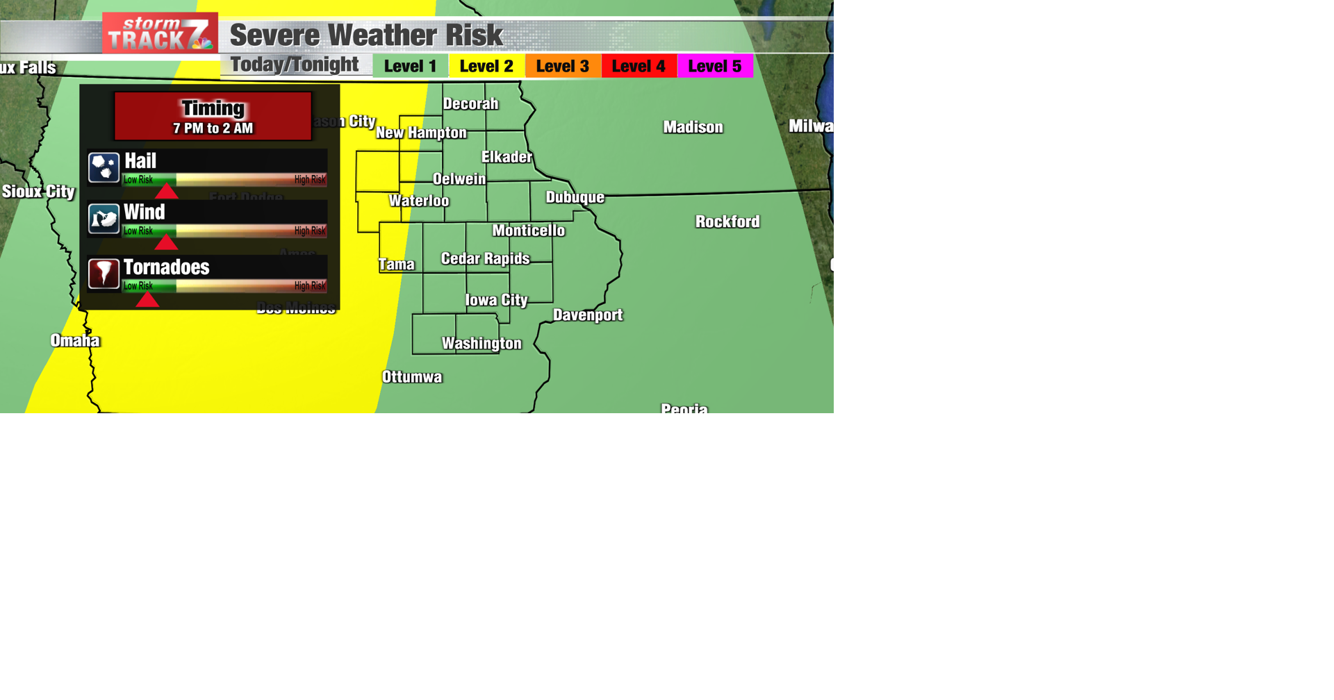 TRACKING: Strong to severe storms in the forecast tonight | Forecast ...
