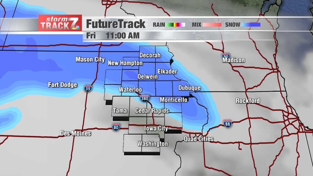 TRACKING: Winter Storm Friday And Saturday | Archive | Kwwl.com