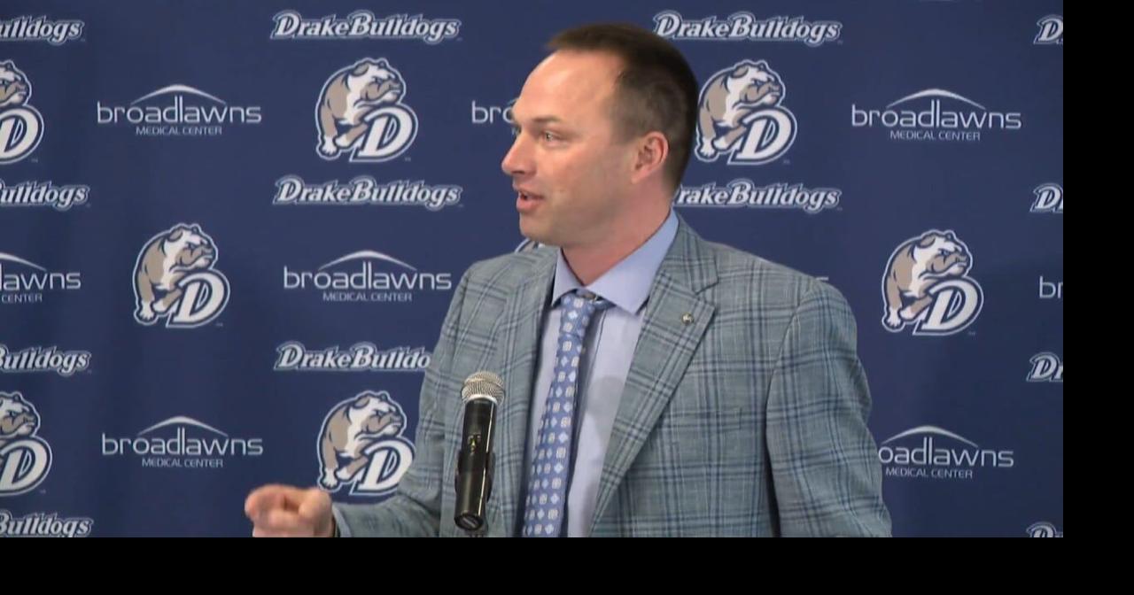 New Drake Head Coach Eric Henderson’s introductory press conference