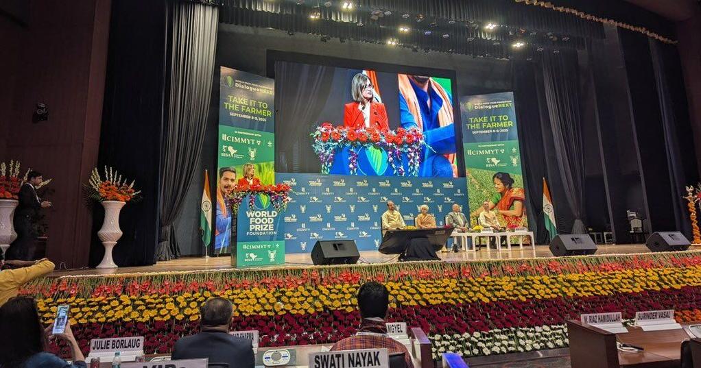 Gov. Reynolds highlights Iowa's ag role in India speech