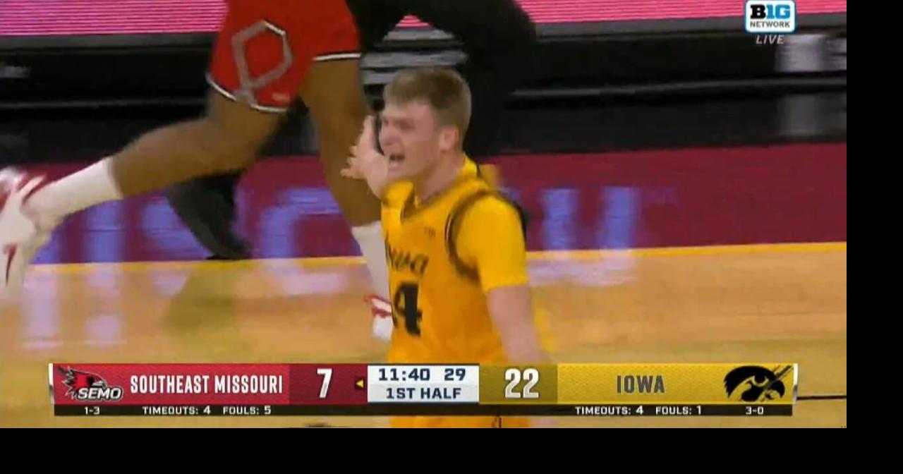 Iowa beats SEMO 99-70 to improve to 4-0