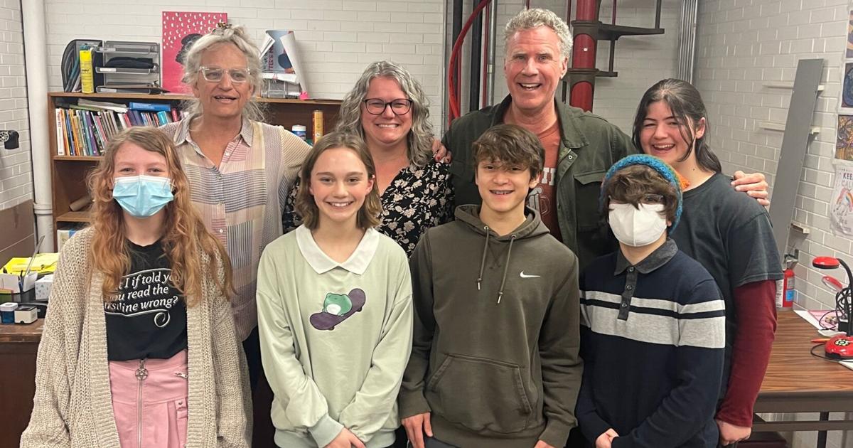 Will Ferrell stops by Iowa City school on Wednesday Iowa City