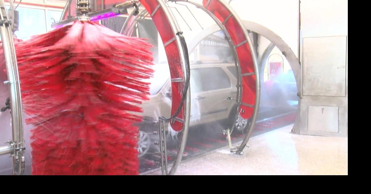 Spring-like temps: Drivers flock to car washes to tackle winter grime