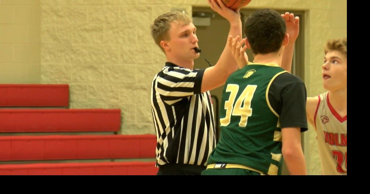 UNI students help address Iowa’s referee shortage, one game at a time