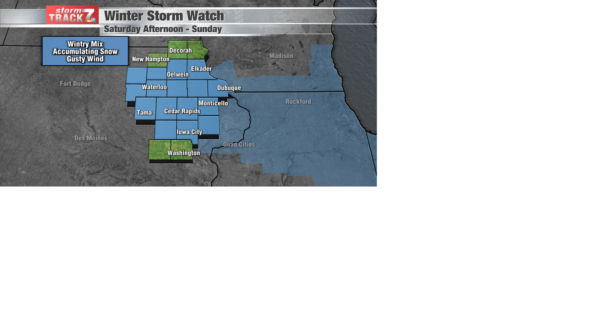 TRACKING: Impactful winter storm this weekend | Archive | kwwl.com