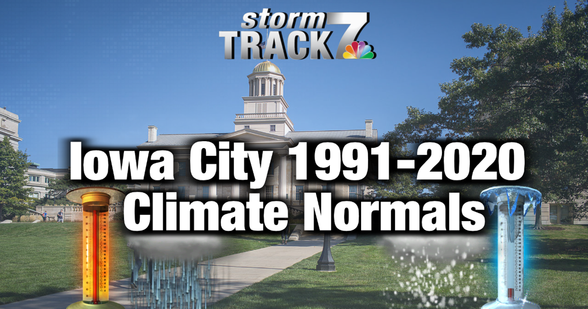 Iowa City’s new 30 year climate data | Schnack's Weather Blog | kwwl.com