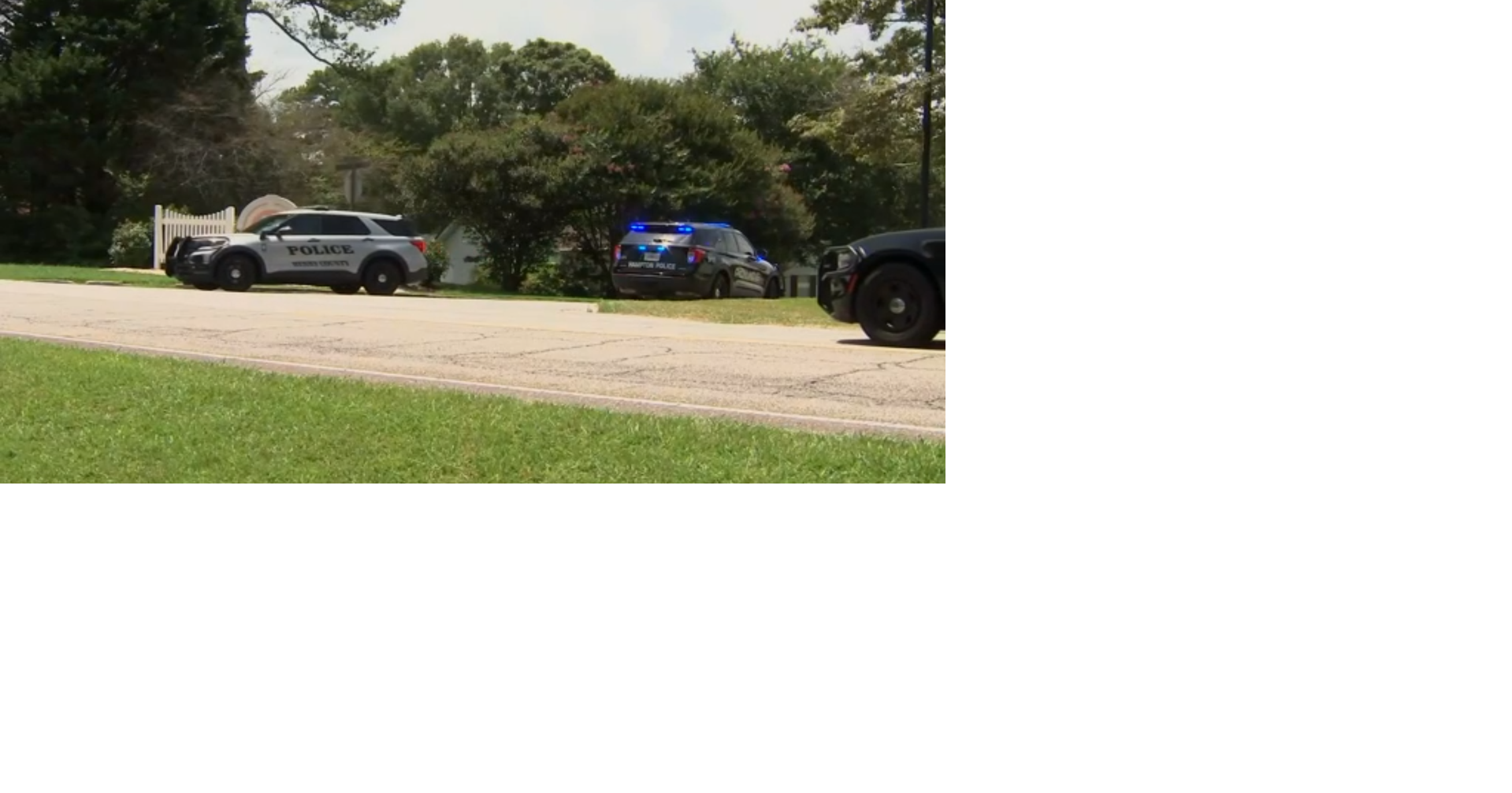 Suspect at large after fatally shooting 4 people in Hampton,