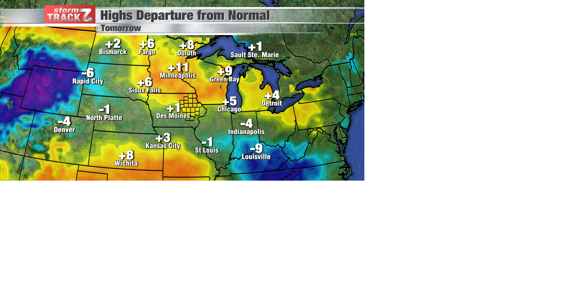 TRACKING: Rain chances for the weekend | Forecast | kwwl.com