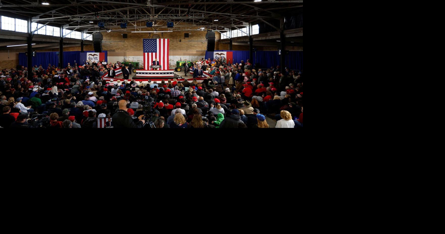 Trump returns to Iowa as caucuses draw closer | Politics | kwwl.com