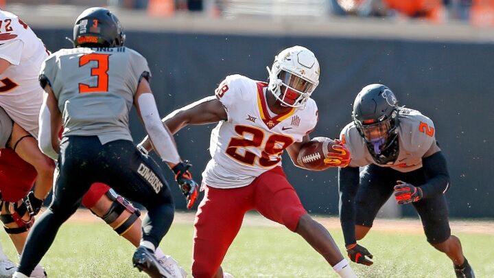 Breece Hall, Iowa State All-American running back, entering NFL draft