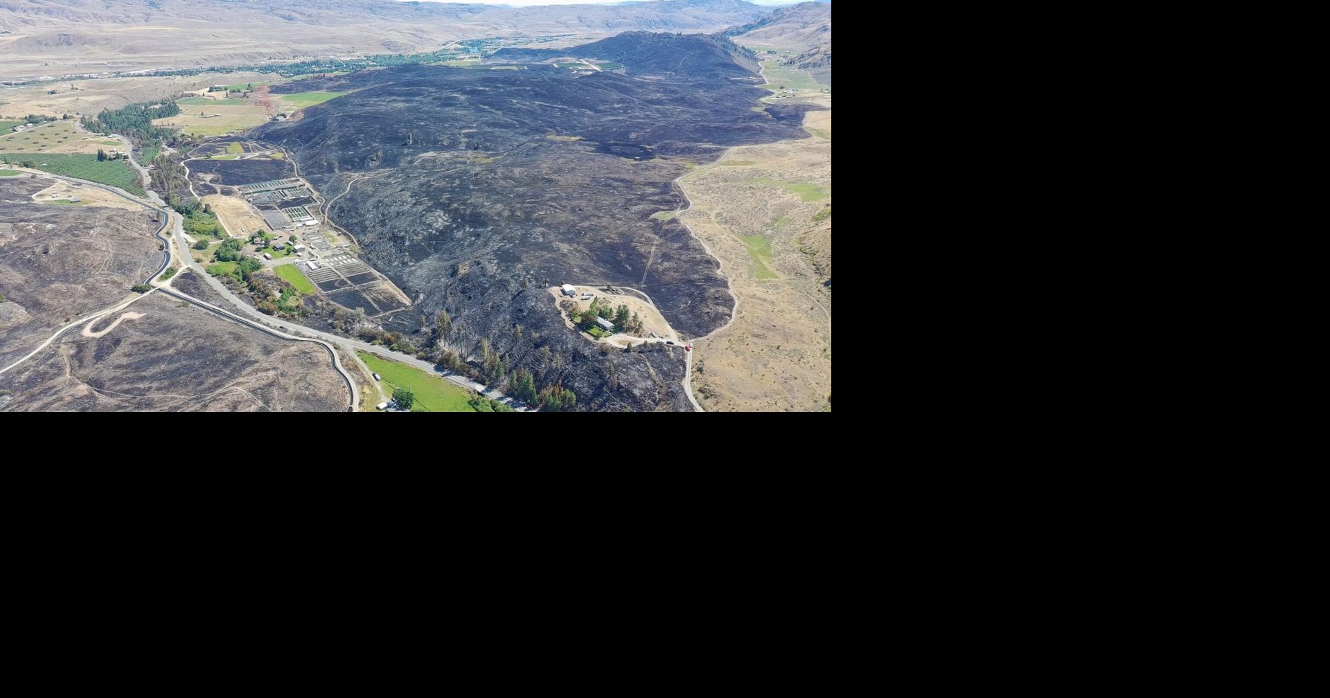 B and O Fire nearly contained as evacuation orders reduced in Okanogan County
