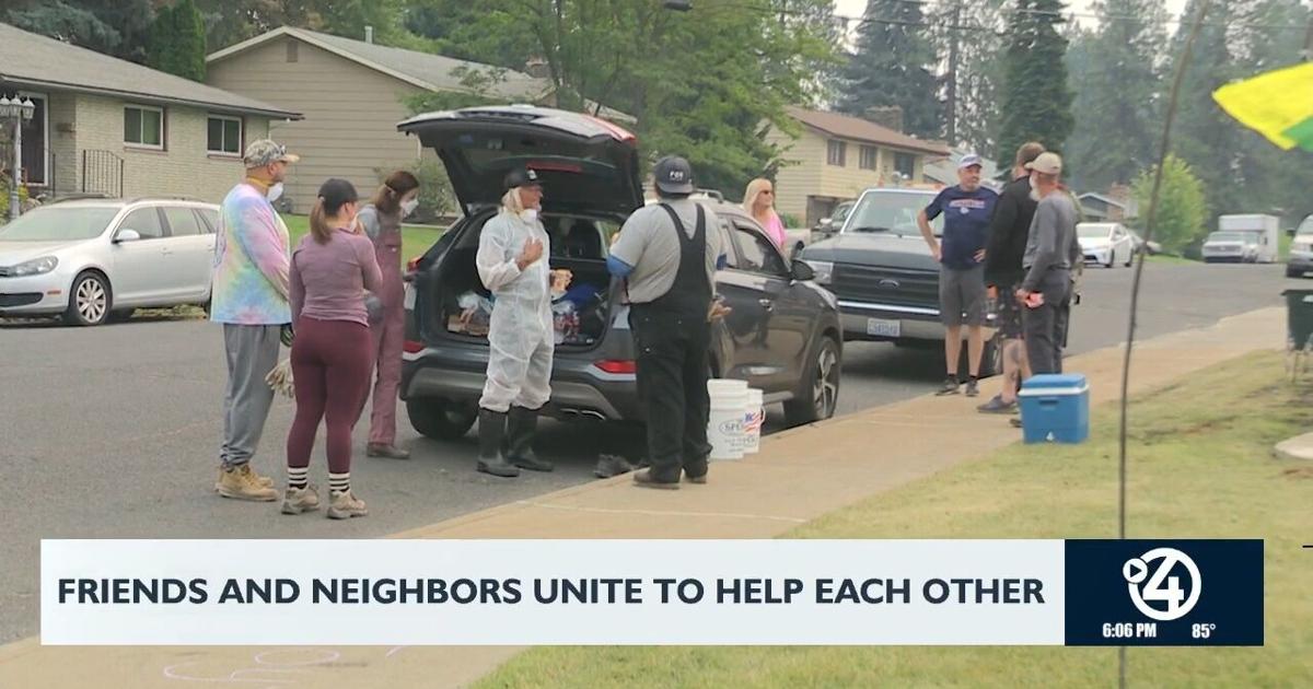 Friends and neighbors unite to help each other