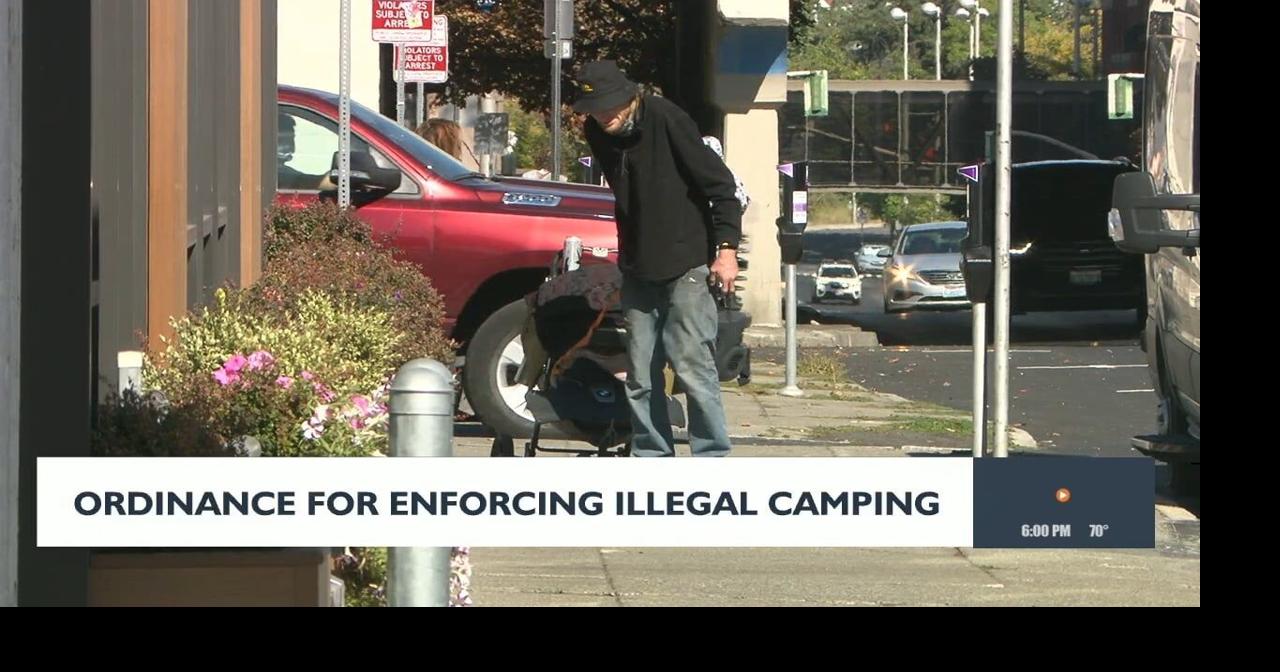 Spokane leaders announce new plan to end public camping, open drug use ...