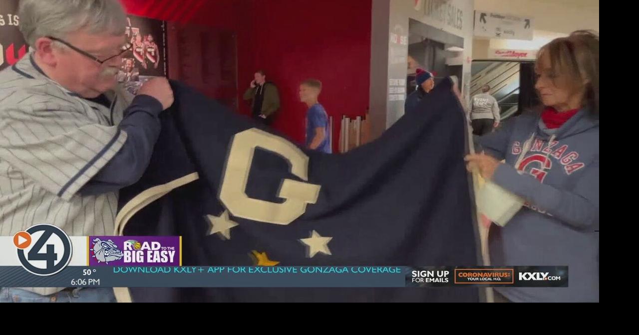 More than a blanket Woman reunited with dad’s Gonzaga letterman quilt