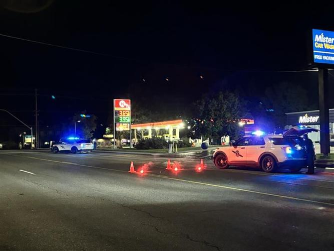 One person sent to hospital after vehicle hit pedestrian in Spokane