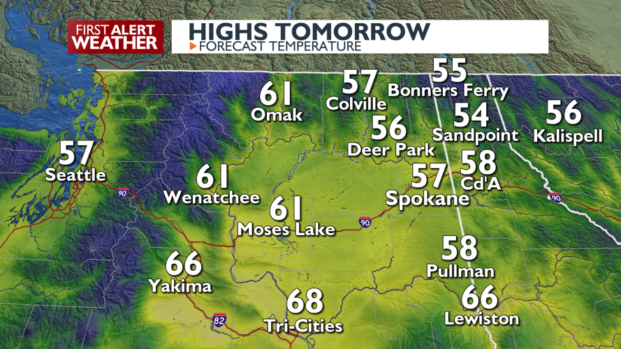 Sun to clouds and mild today – Mark | Forecast | kxly.com