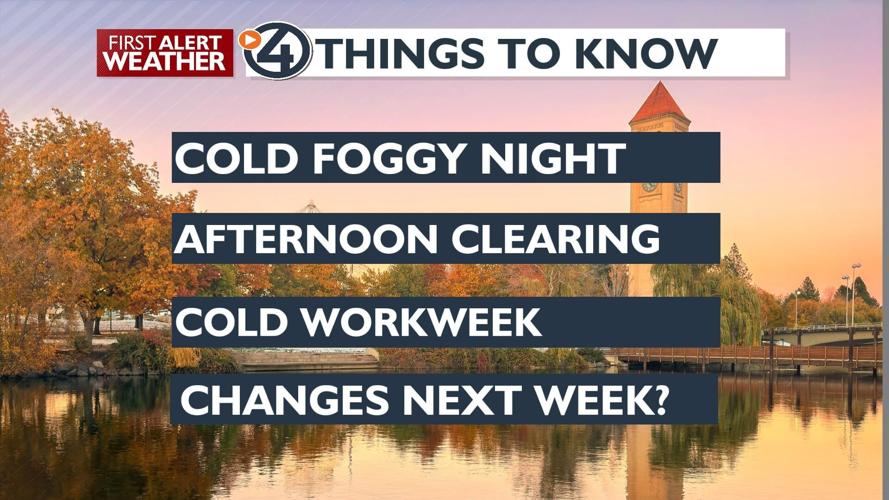 Cold and gray start to the workweek – Kris | Forecast | kxly.com