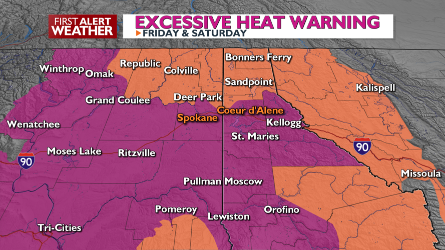 Weather Alert Day for more triple-digit heat Friday -Matt | News | kxly.com