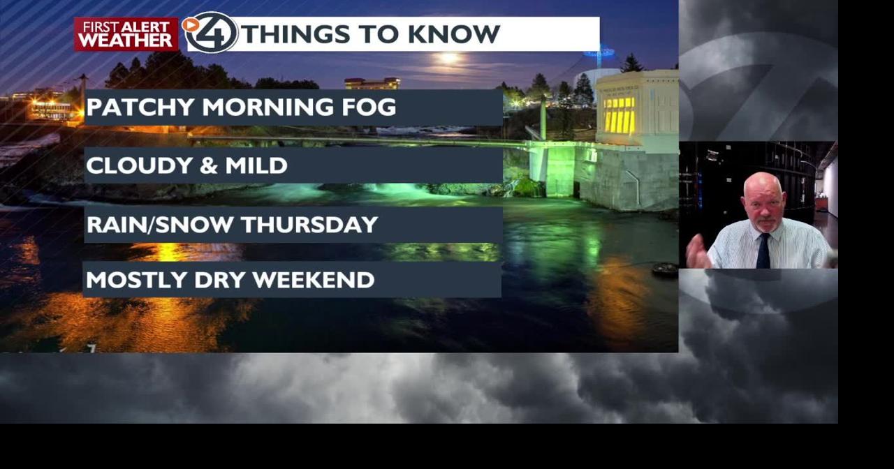 Morning fog to clouds and mild today - Mark | Weather | kxly.com