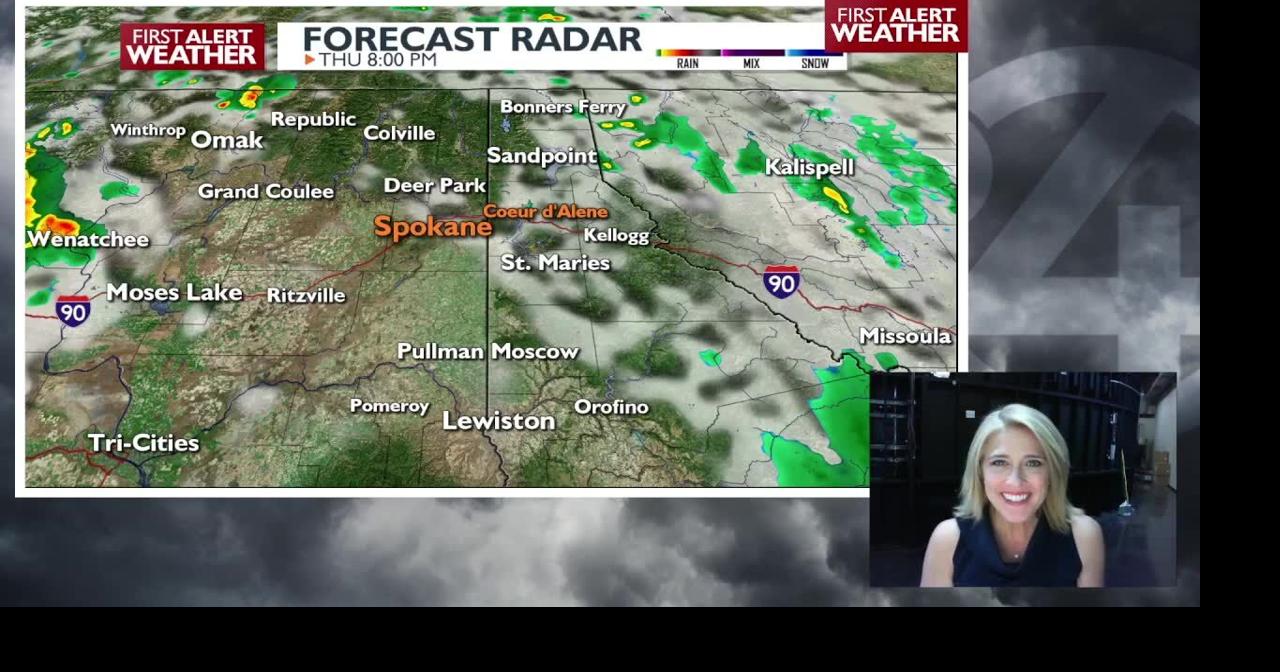 ⚡Isolated thunderstorms return Friday between 11 am and 4 pm - Kris ...