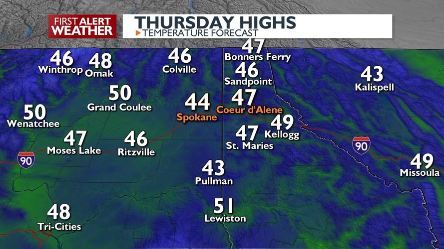⛅A mix of sun and clouds plus an isolated sprinkle of rain for Thursday ...
